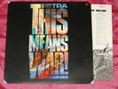PETRA - THIS MEANS WAR - 10tr LP - UK 1987 - 1st PRESSING