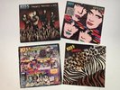 4-KISS Vinyl Records Animalize, Unmasked, Smashes Thrashes & hits, Asylum
