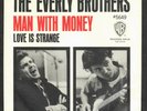 Everly Brothers 1965 WB Promo 45rpm Love Is Strange + RARE Picture Sleeve cLEAn
