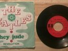 RARE FRENCH SP THE BEATLES HEY JUDE  1st SLEEVE ODEON