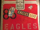EAGLES live 1980 K 62032 double VINYL LP + poster  FREE POST IN UK