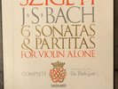 Szigeti Bach Society 6 Sonatas Partitas solo Violin 3 LP Box Vanguard BG627/9 NM