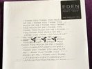 EDEN - I Think You Think Too Much Of Me Blue Translucent Vinyl  12