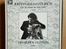 BACH  The Six Suites for Solo Cello S.1007-1012  ZLOTKIN MHS US Label BOX DG-3LP