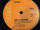 HEADBAND...LAND OF SUPERCARS - - Rare 1972 Australian 7