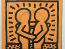 ORIGINAL KEITH HARING ART COVER DAVID BOWIE WITHOUT YOU 1983 45 RPM 7'