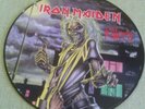 IRON MAIDEN Killers 1982 LP Record Picture Disc USA Rare Print Clear Sleeve