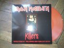 IRON MAIDEN Killers LP vinyl couleur Live Palladium New York 81