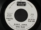 OTIS CLAY: Baby Jane / You Hurt Me For The Last Time 45 (dj, funky upfront Nort