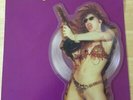 The Cramps - Bikini Girls With Machine Guns Autographed Shaped Picture Disc COA
