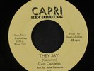 CAM CAMERON: They Say / I'm A Lonely Man 45 rare Soul