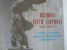 lp vinyl BEETHOVEN fifth symphony leonore no 5, Andre Cluytens Berlin Phil, 1958