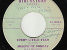 JOSEPHINE SUNDAY & O'JAYS -Birthstone 1032- Such a Little While - SIGNED DOO-WOP
