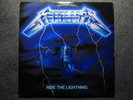Metallica Ride The Lightning Vinyl LP Record Megaforce MRI 769 Original Pressing