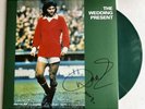 THE WEDDING PRESENT - GEORGE BEST SIGNED REMASTERED LTD GREEN RECORD AU