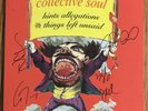 Collective Soul SIGNED Hints Allegations Red Vinyl Record LP NEW Autographed WOW