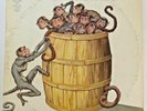 The Monkees Barrel Full Of Monkees Vinyl 2LPs Colgems (SCOS-1001) Rare NM/VG