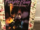 PRINCE and the REVOLUTION Purple Rain LP Vinyl Warner Bros 1-25110 With Poster