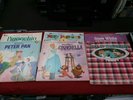 Walt Disney’s  Disneyland Record Story Book Songs Vinyl Cinderella Pinocchio LOT