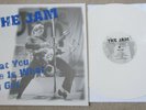 The Jam - What You Give Is What You Get White Vinyl LP Paul Weller Unplayed