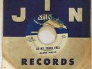 Vintage 45 rpm - Glenn Wells - As My Tears Fall / I'm Learning to Cry - SLEEVE