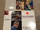 ASD 578 655 Prokofiev Elgar UK LP Red HMV Vinyl Jacqueline Du Pre Kletzki Rare