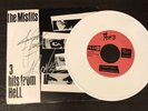 MISFITS 3 Hits From Hell 7” - white 1/400 vinyl signed