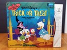 VTG 1974 DISNEY TRICK TREAT HALLOWEEN HAUNTED MANSION VINYL LP EX+ W/MASKS RARE