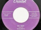 ESQUERITA Oh Baby / Please Come On Home CAPITOL 45 R&B rocker 1958 HEAR