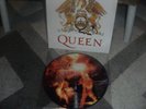 SUPERBE 25CM/33T PICTURE DISC QUEEN/FREDDY MERCURY/WE ARE A CHAMPIONS