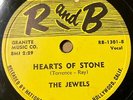 The Jewels DOO WOP 78 Hearts Of Stone / Runnin' on R and B Label VG++