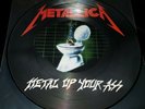 Pic LP Vinyl Metallica -Metal up your Ass Iron Maiden Slayer Testament Motörhead