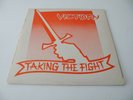 VICTORY 'TAKING THE FIGHT' LP UK RODS RECORDS 1982 INSERT NWOBHM SIGNED COPY