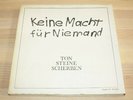 TON STEINE SCHERBEN 2 LP PIZZA BOX - KEINE MACHT FÜR NIEMAND in MINT