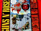 Guns N Roses Appetite For Destruction LP+LYRIC INNER UK ORIG 1987 Geffen VINYL