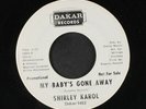 SHIRLEY KAROL: My Baby's Gone Away / Faith 45 (dj) Soul