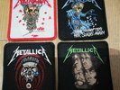 Metallica Justice For All Deluxe 4 Battle Jacket Patches/One/Doris/Straw/Hammer