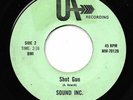 SOUND INC. 45RPM '67 UA RECORDING SHOT GUN/ELEANOR RIGBY GARAGE ROCK VG+ TO VG++