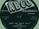 ARBEE STIDHAM Meet Me Half Way / I'll Always Remember You 78rpm Abco 1956