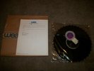 RARE PROMO SAW BLADE  CUTTING CREW I JUST DIED IN YOUR ARMS VINYL W/ WEA LETTER