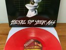 METALLICA, METAL UP YOUR ASS, TRANSPARENT RED VINYL, LP, NEW IMPORT