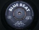 ROY & MILLIE   I'll Go   EX   1963 UK BLUE BEAT BB 154   Reggae Ska R&B Dancers