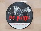 SEX PISTOLS - HOLIDAYS IN THE SUN REPRO ITALY PICTURE DISC NR MINT DAMNED CLASH