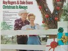 Roy Rogers & Dale Evans Christmas Is Always Vinyl 12