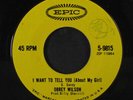OBREY WILSON: I Want to Tell You / In A Woman's Eyes 45 (close to VG stamp ol