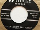 Vintage Hillbilly Bopper 45 Ray Anderson Kentucky Lbl. Stalin Kicked The Bucket