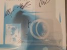 You Me At Six vinyl - Night People SIGNED Blue/White Splatter