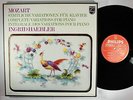 INGRID HAEBLER Mozart Compl. Piano Variat PHILIPS 3 LPs red/silver 6703075 HOLL.