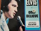1971 ELVIS Only Believe / Life 45 RPM w/ PICTURE SLEEVE Both NEAR MINT