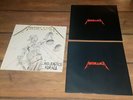 METALLICA and justice for all 1st Press orig 2 Vinyl LP Metal Trash Hetfield TOP